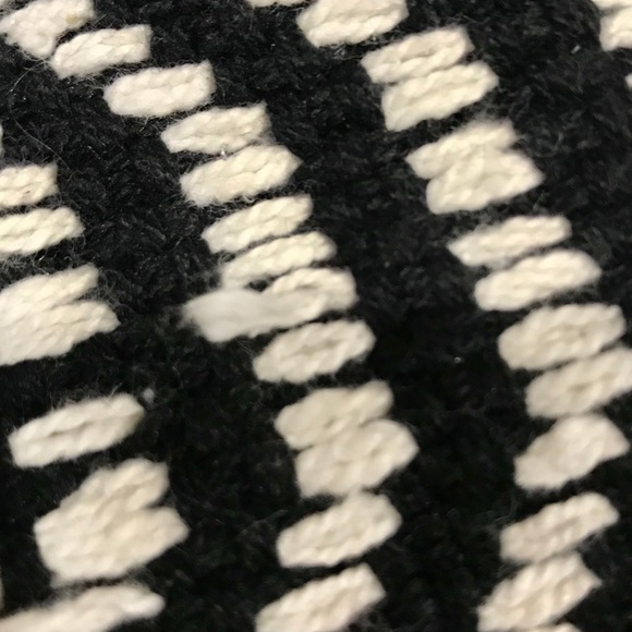 Bohemian Geometric Black/White Tote - Picture 8 of 8